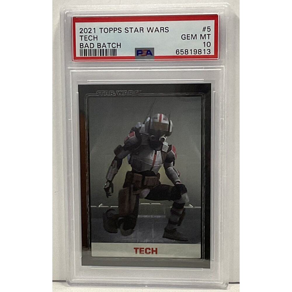 2021 Topps Star Wars The Bad Batch #5 Tech PSA 10 Cert#65819813 GnuTradingCards